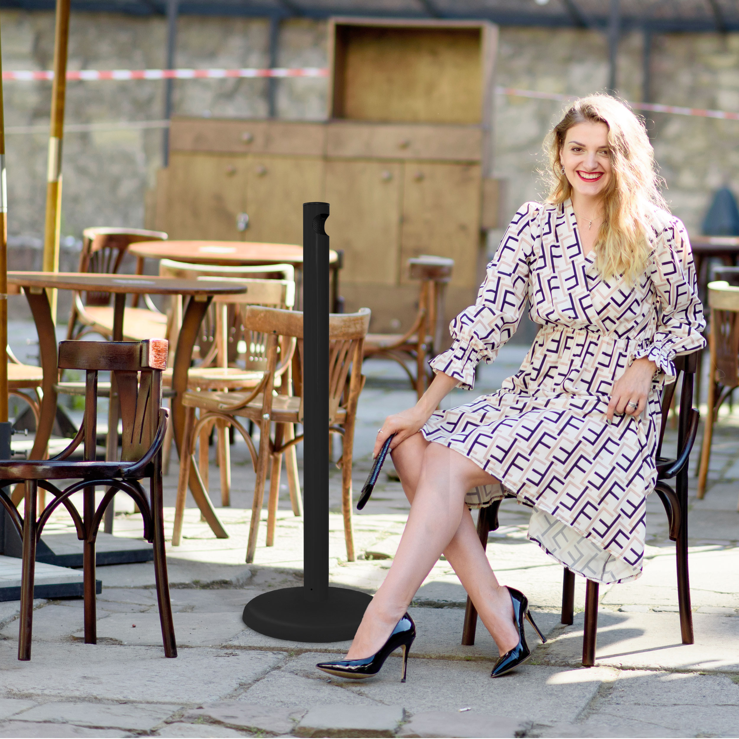 Postes cenicero y buzon para poste